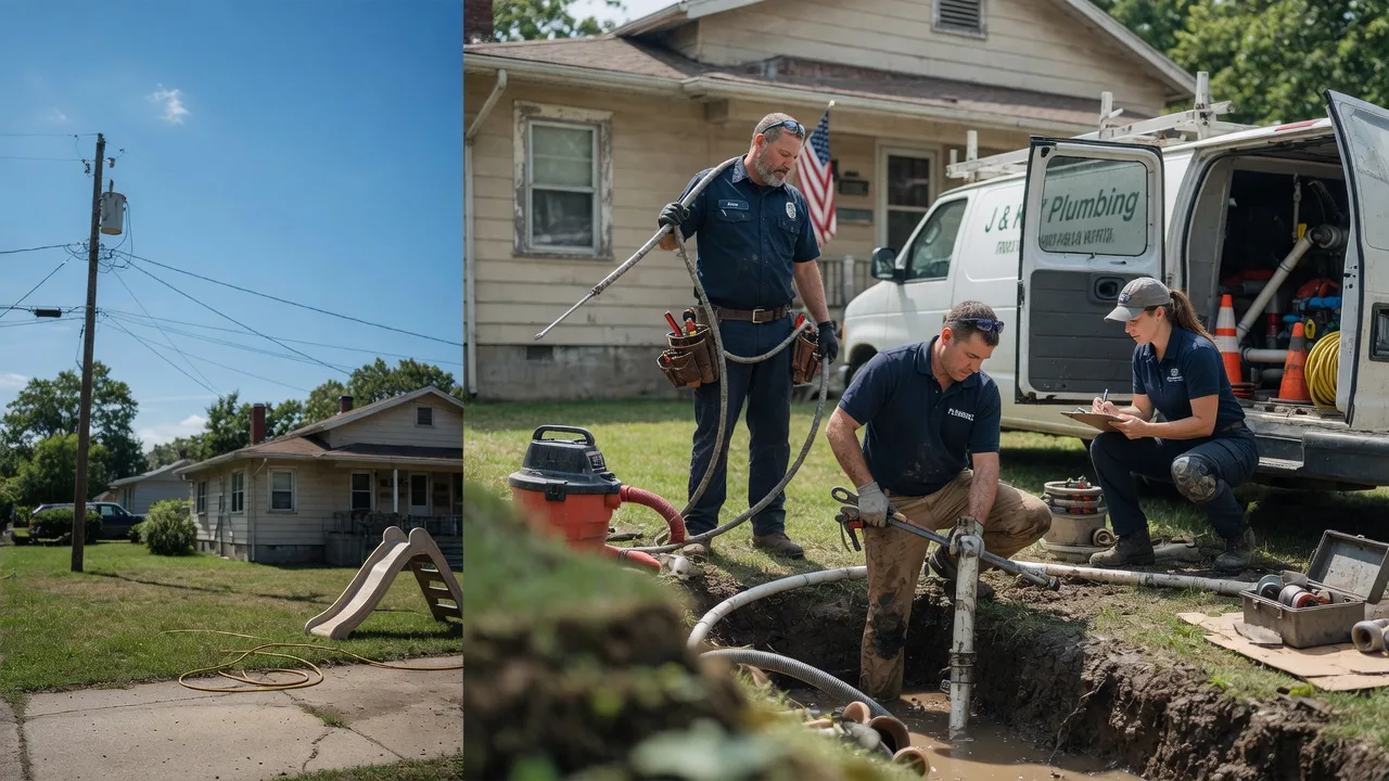 Drain Cleaning in New Burnside, IL near me